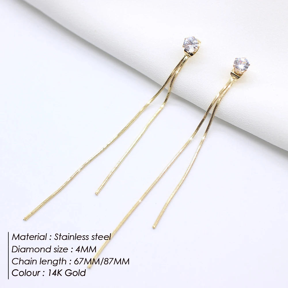 Snake Chain Earrings