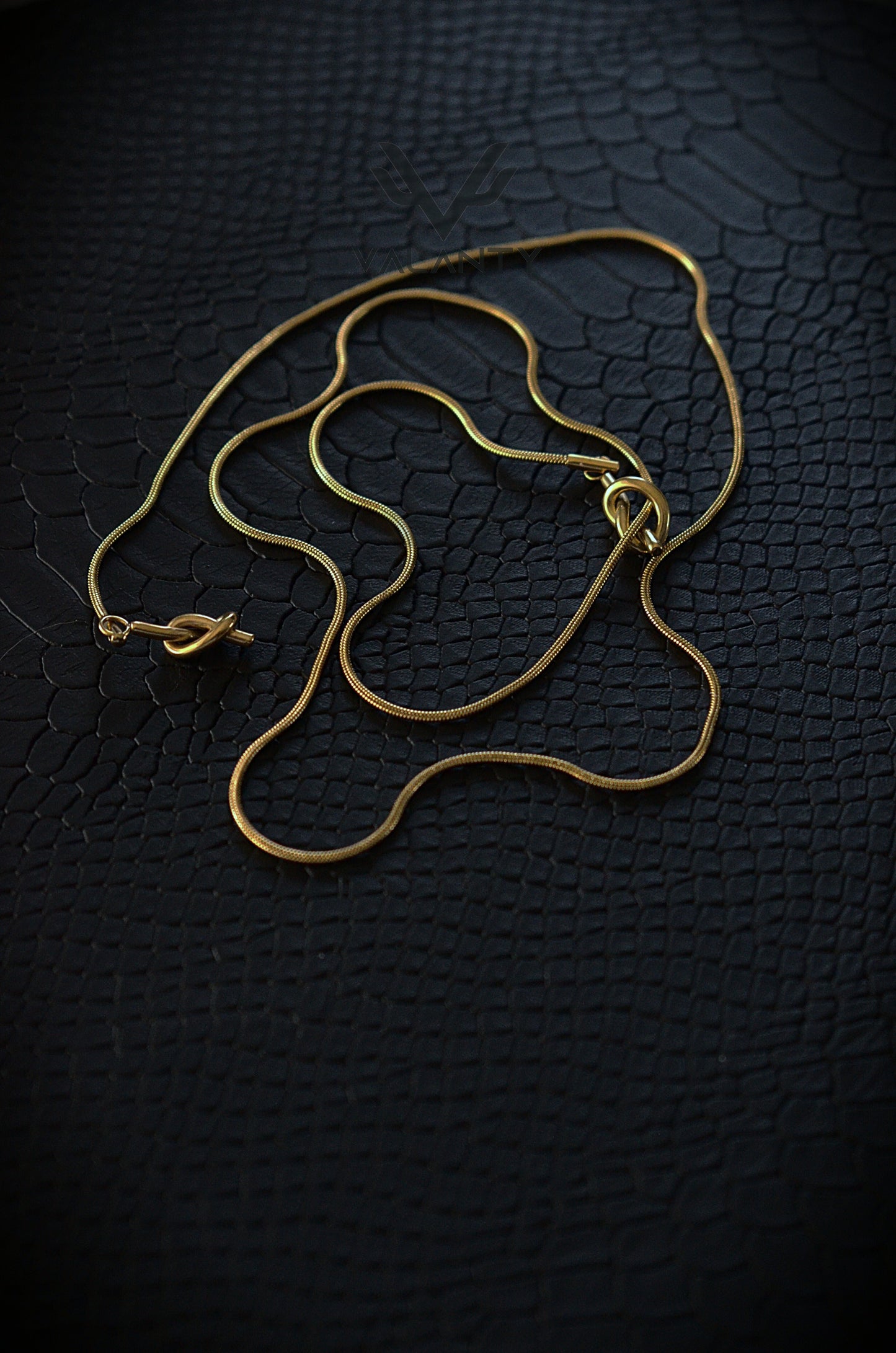 Minimalist Y Shape Rope Necklace