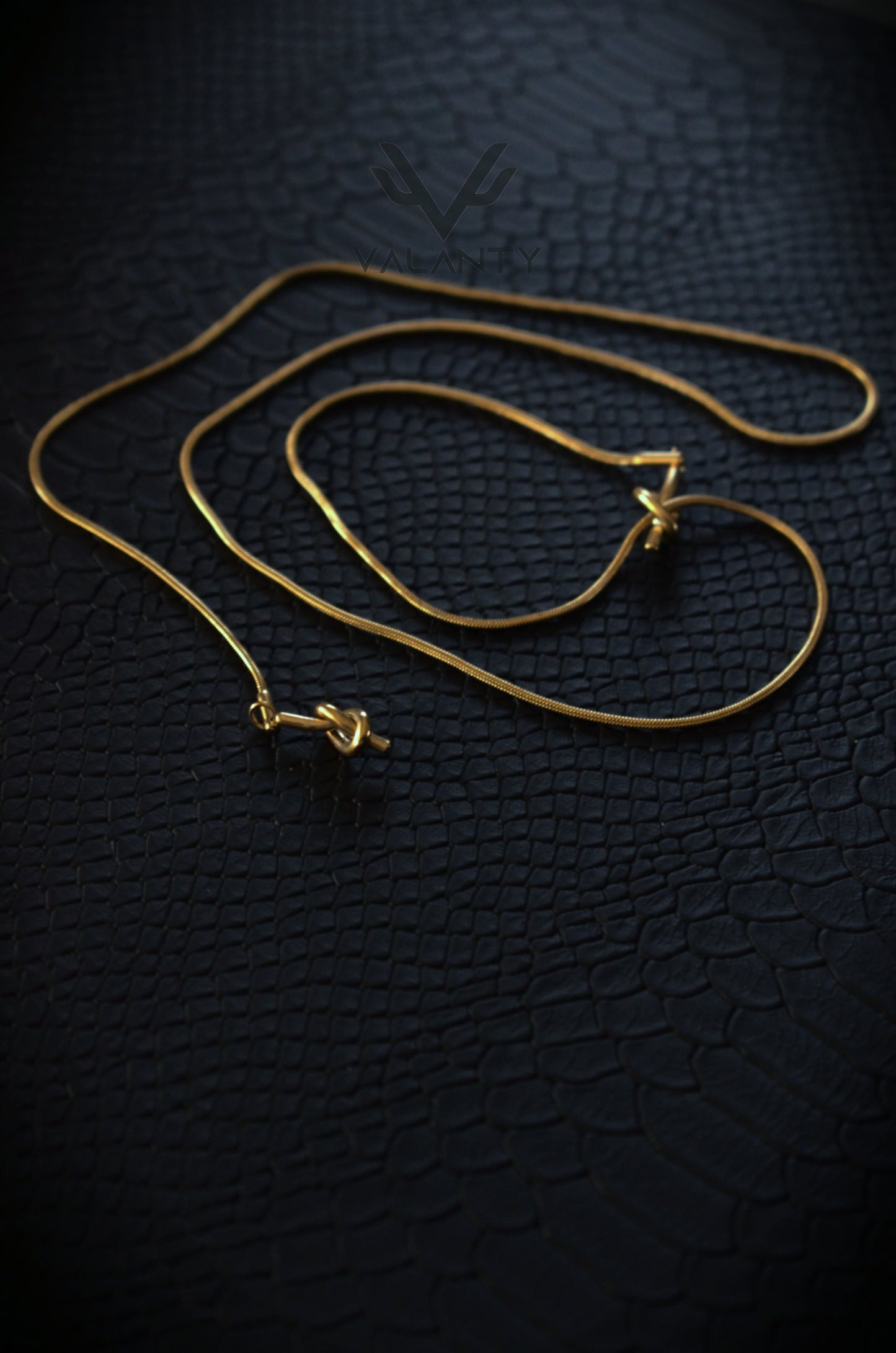Minimalist Y Shape Rope Necklace