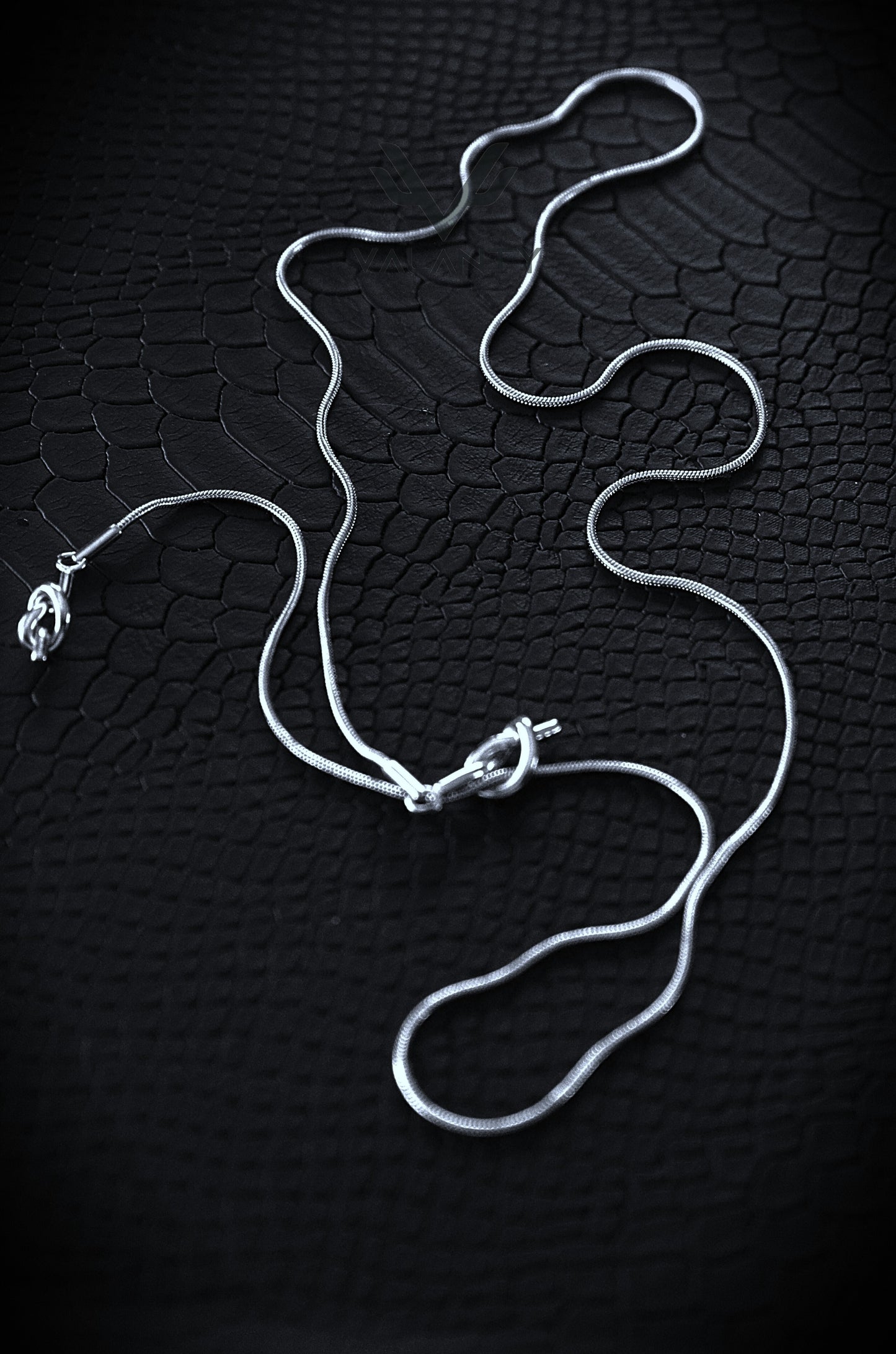 Minimalist Y Shape Rope Necklace