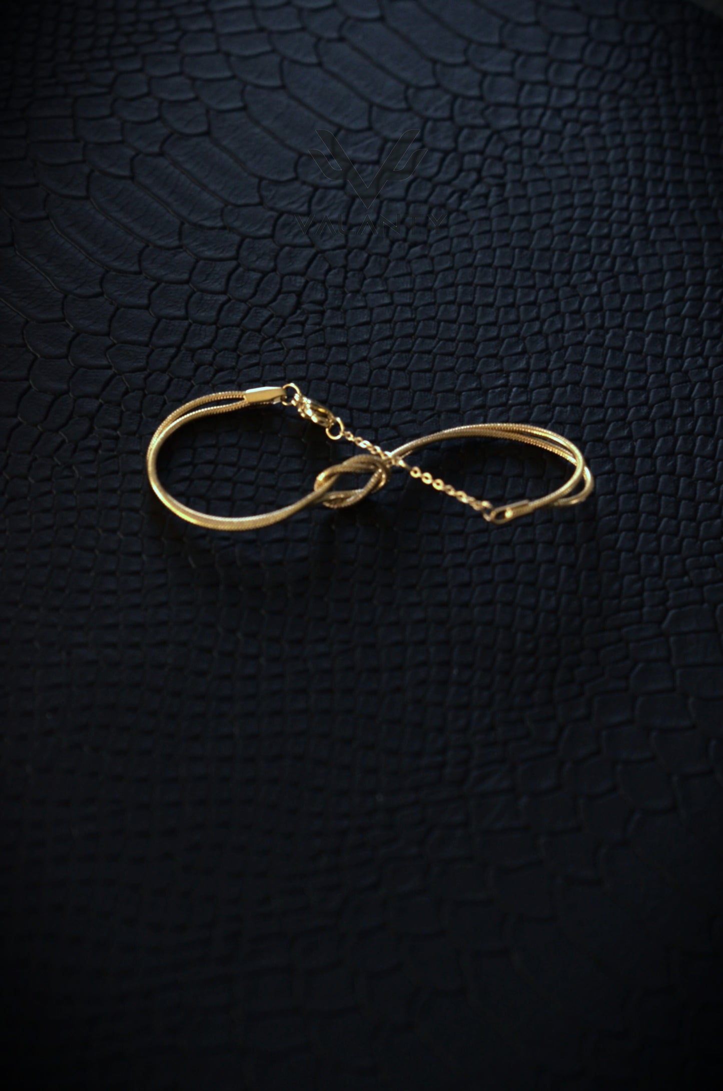 Minimalist Knotted Rope Bracelet
