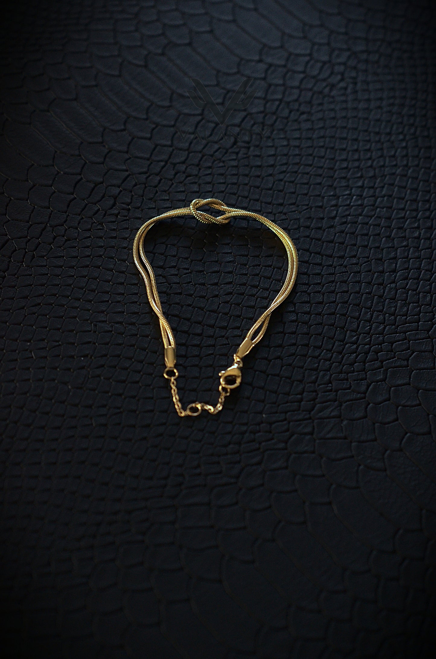 Minimalist Knotted Rope Bracelet