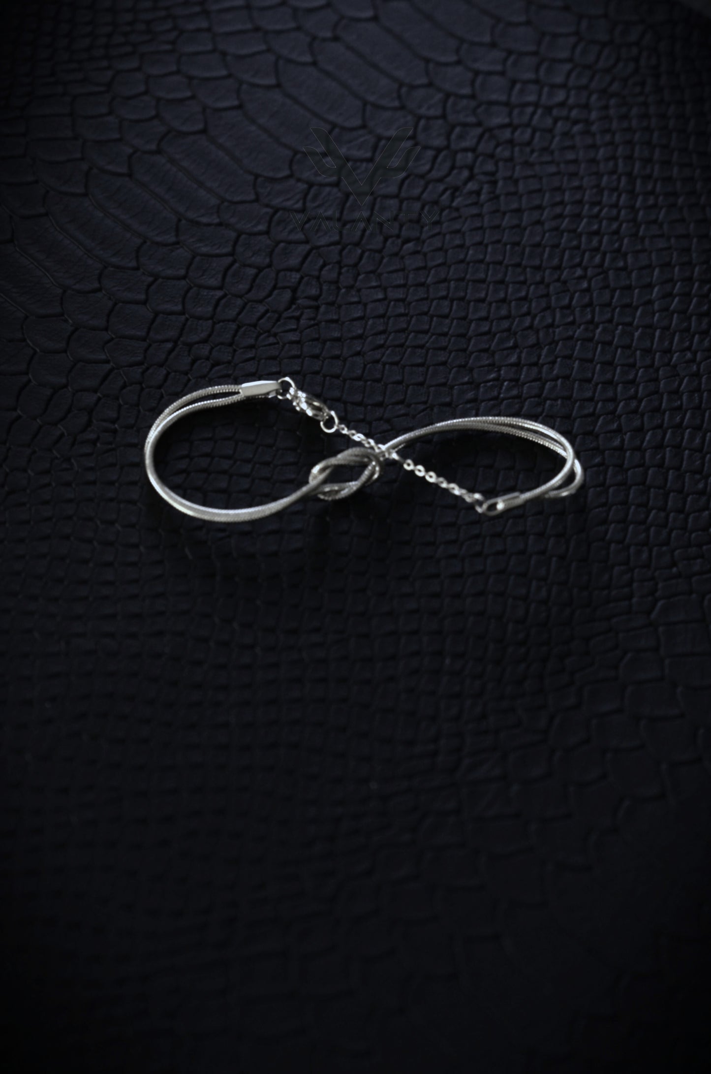 Minimalist Knotted Rope Bracelet