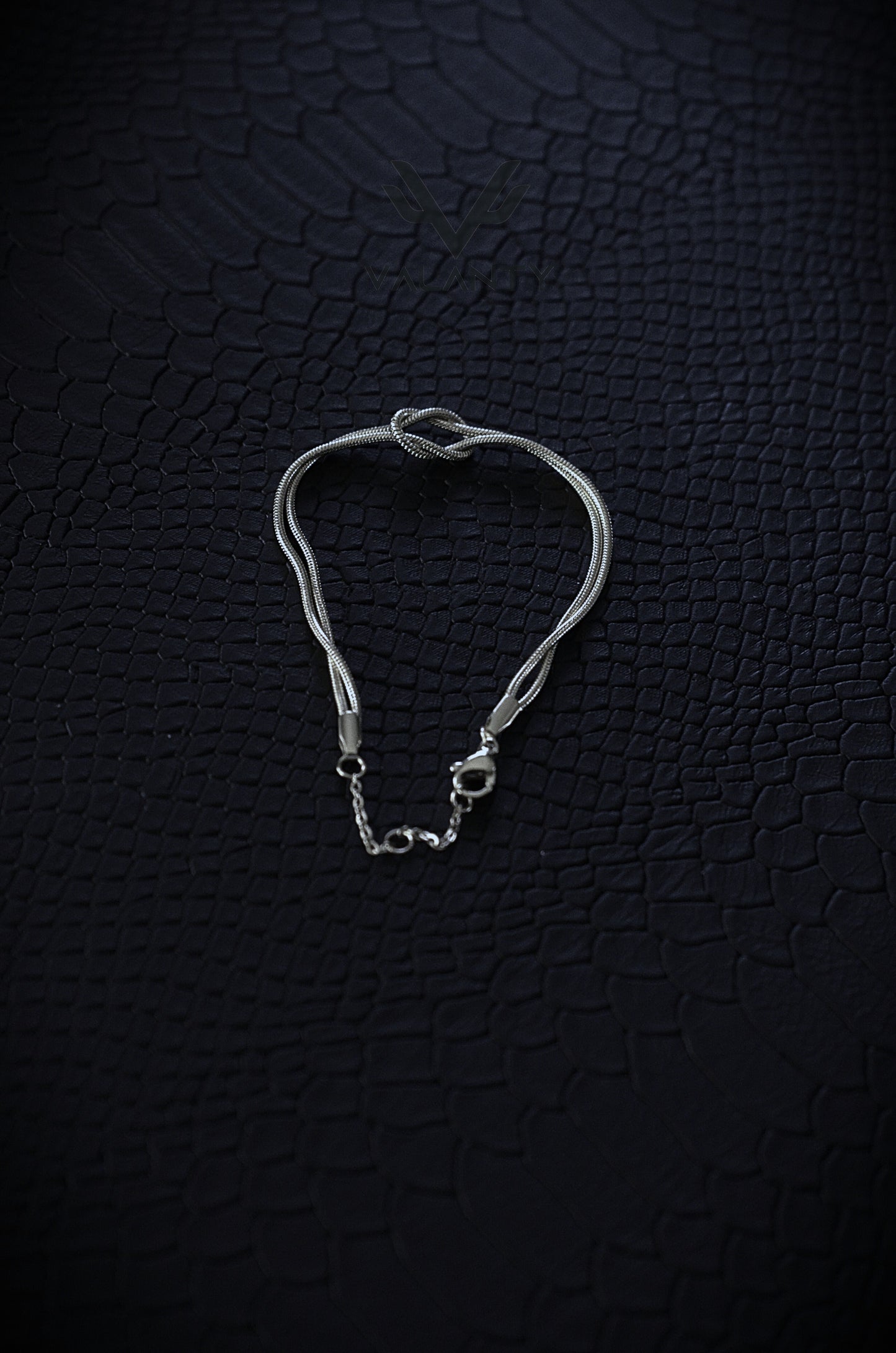 Minimalist Knotted Rope Bracelet