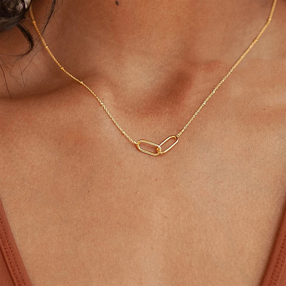 Fine Link Necklace