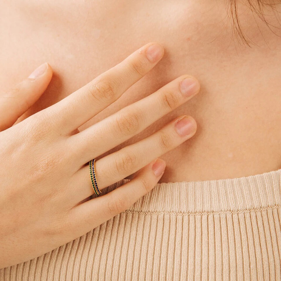 Signature Multiple Gemstone Ring