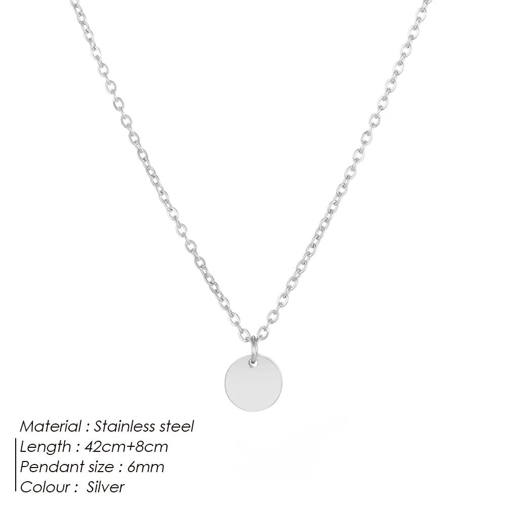 Luna Circle Necklace