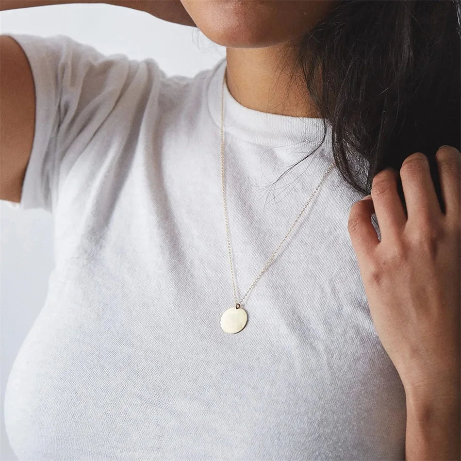 Luna Circle Necklace