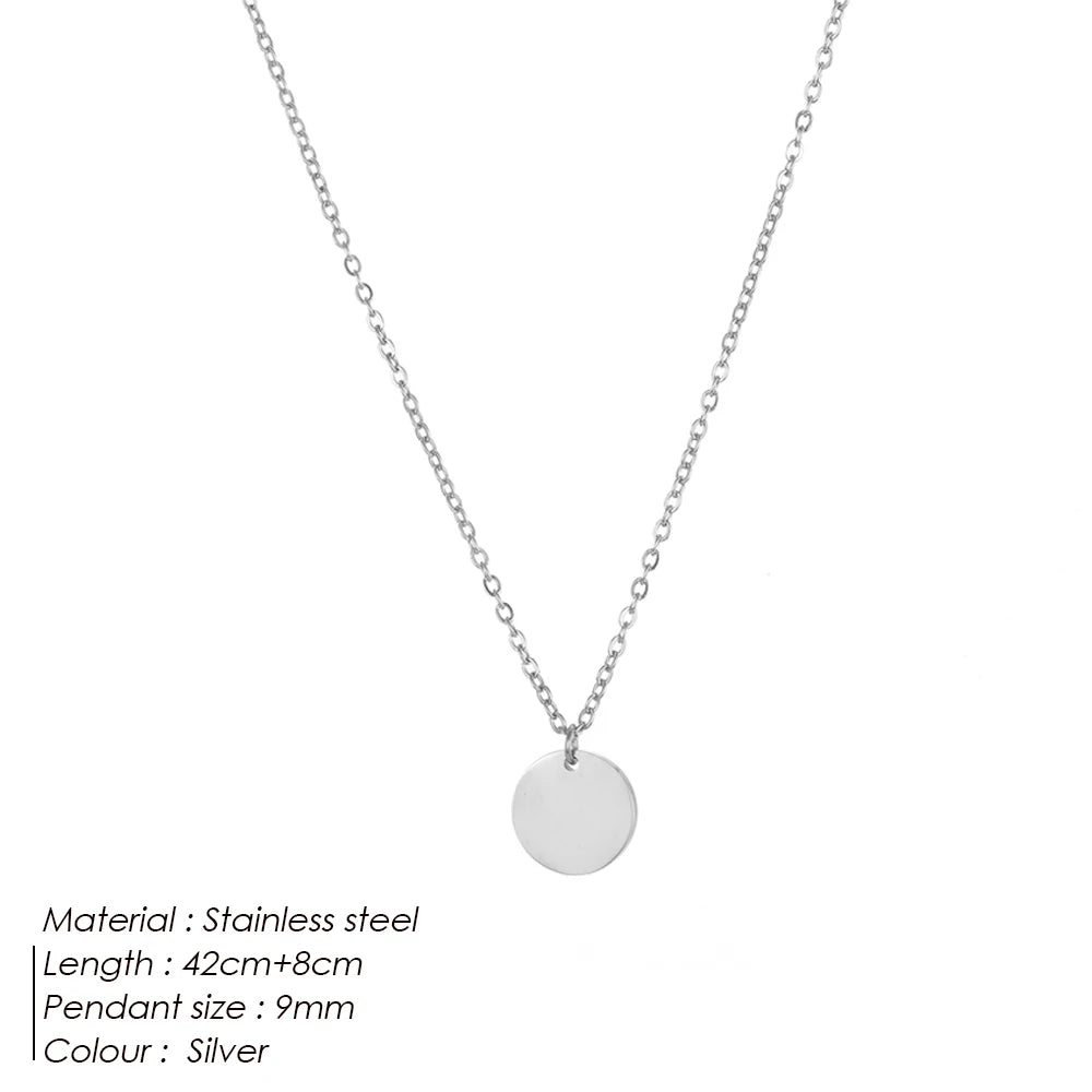 Luna Circle Necklace