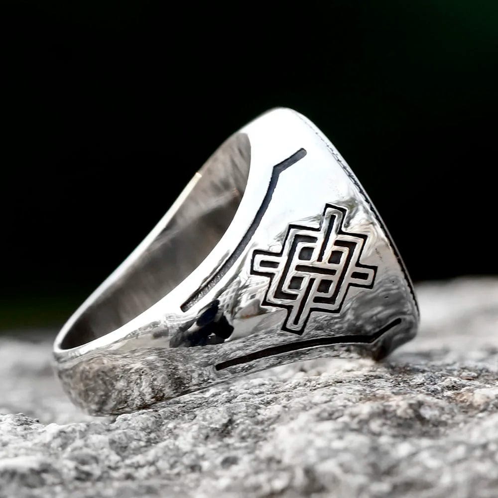 "Vegvisir" Ring