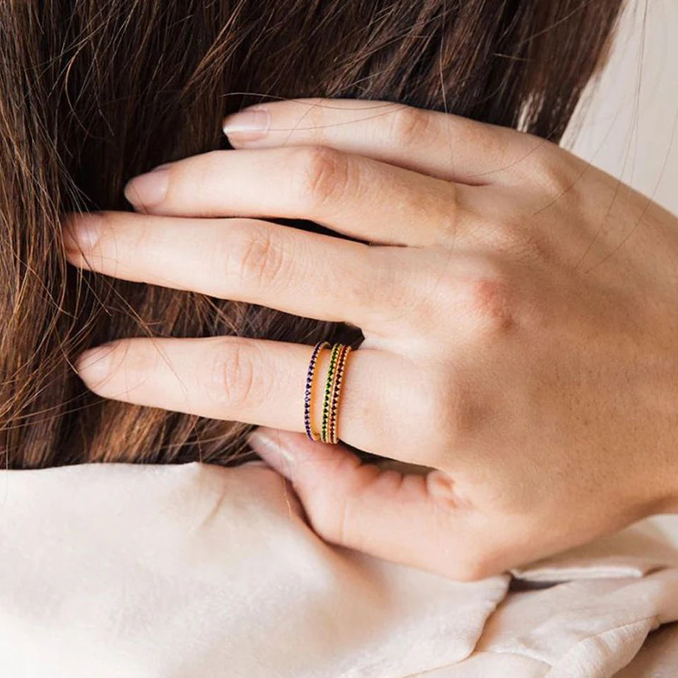 Signature Multiple Gemstone Ring