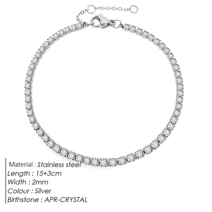 Sparkling Gemstone Bracelet