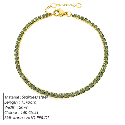 Sparkling Gemstone Bracelet