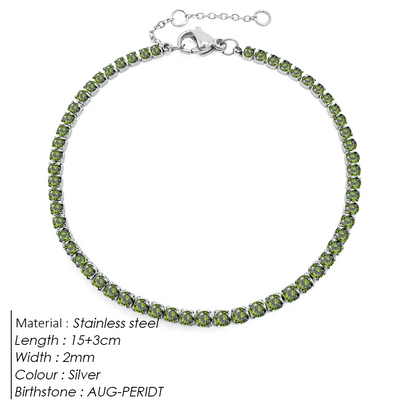 Sparkling Gemstone Bracelet