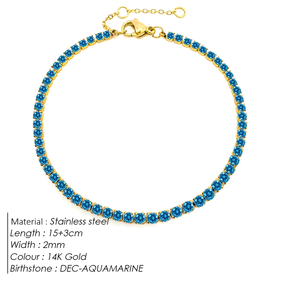 Sparkling Gemstone Bracelet