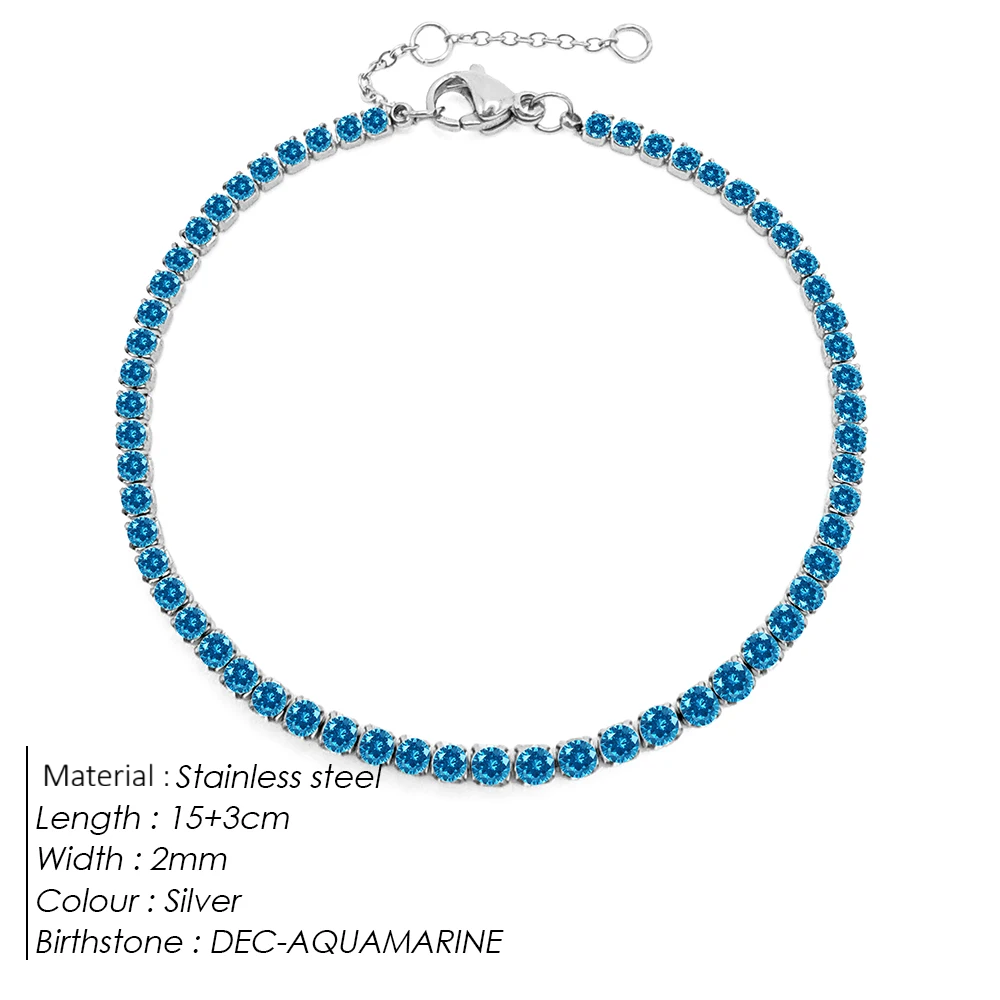 Sparkling Gemstone Bracelet