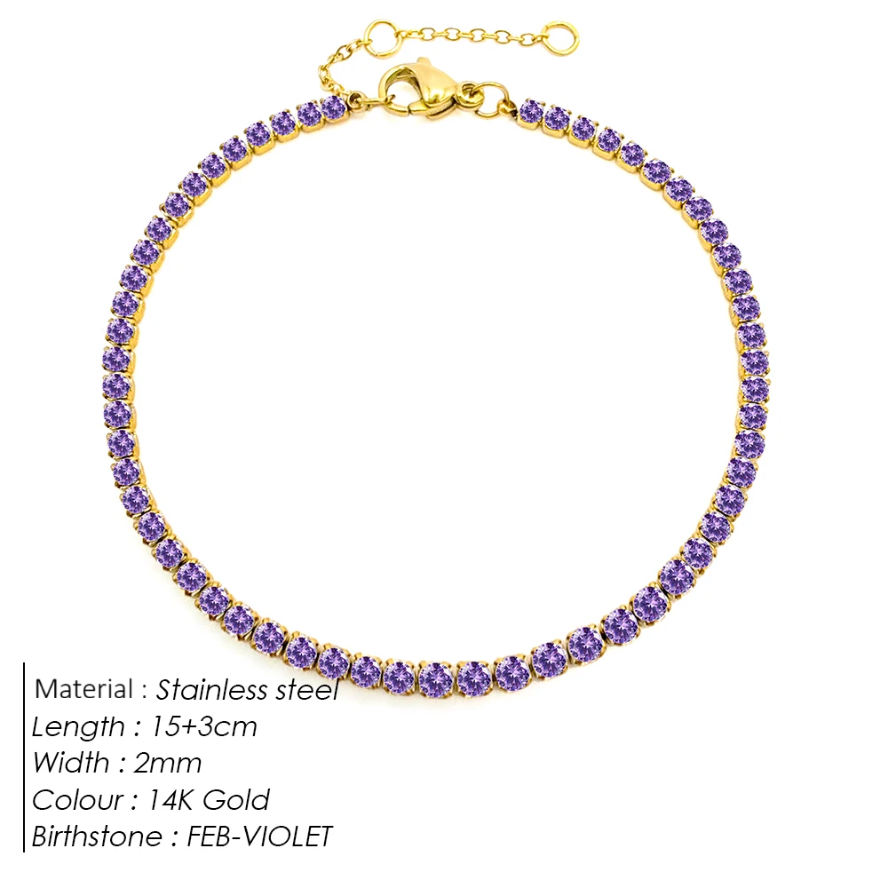 Sparkling Gemstone Bracelet