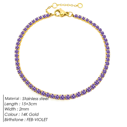 Sparkling Gemstone Bracelet