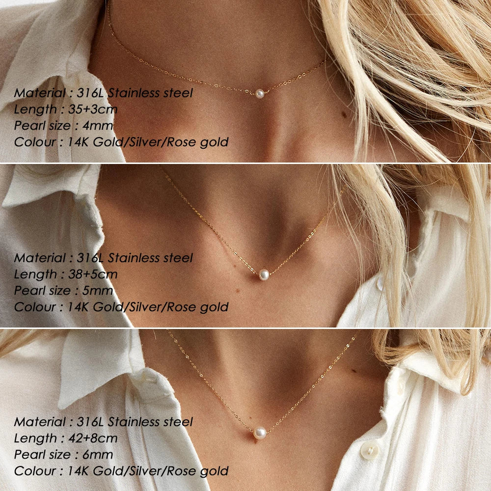 Pearl Pendant Necklace