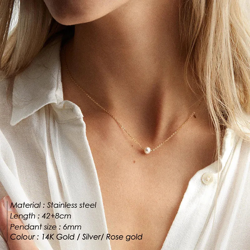 Pearl Pendant Necklace