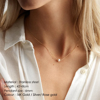 Pearl Pendant Necklace