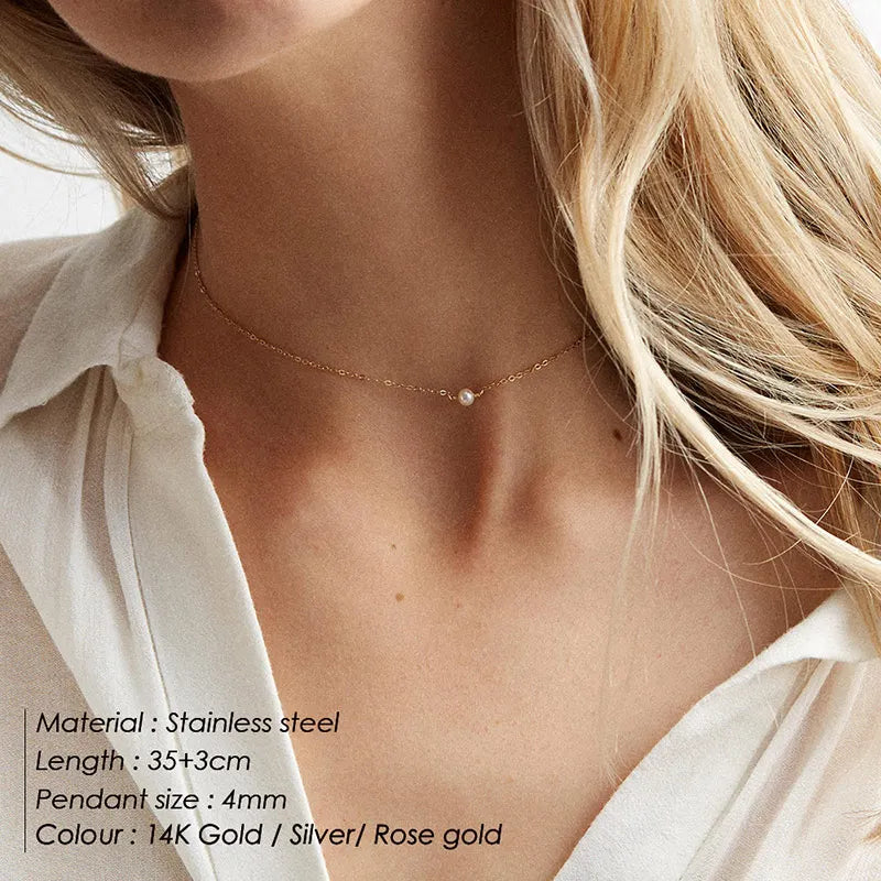 Pearl Pendant Necklace