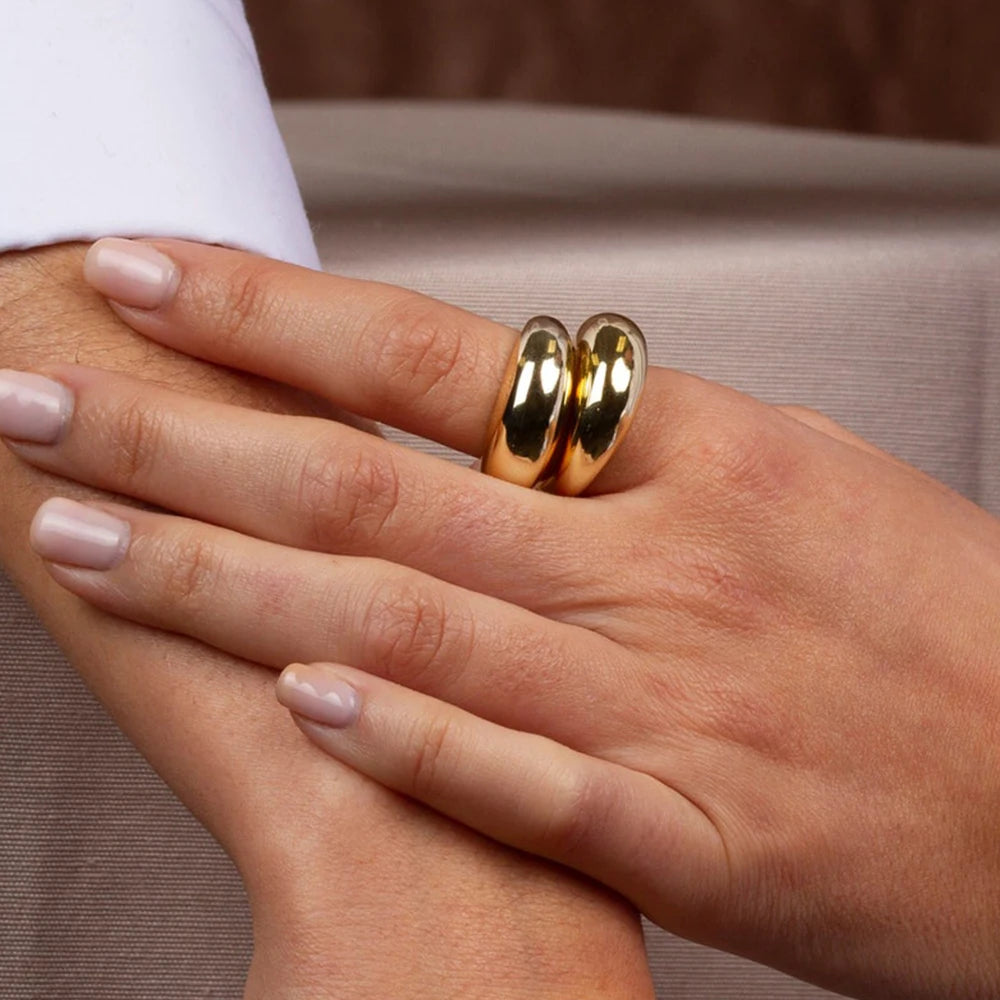 Designer Korean Arc Ring