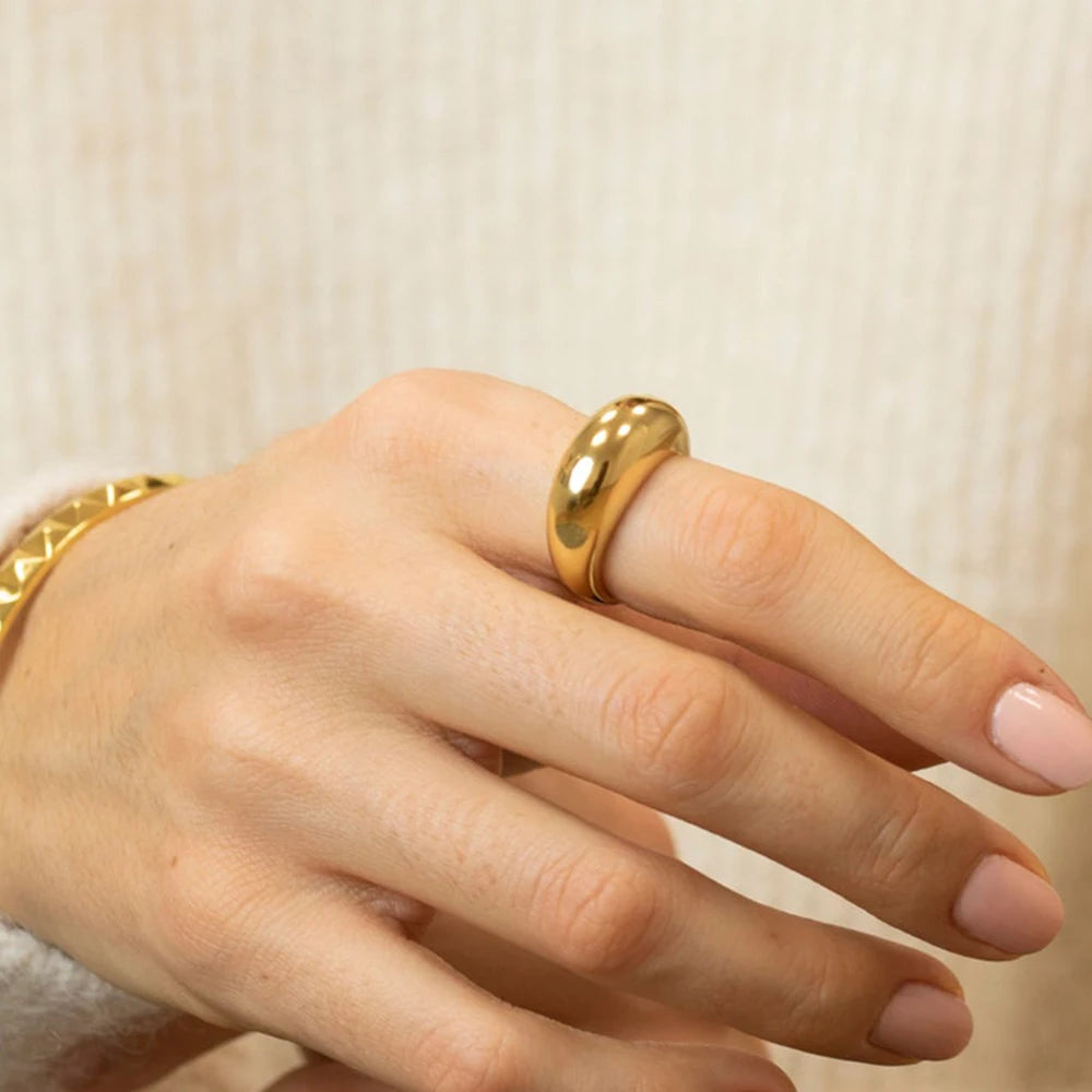 Designer Korean Arc Ring
