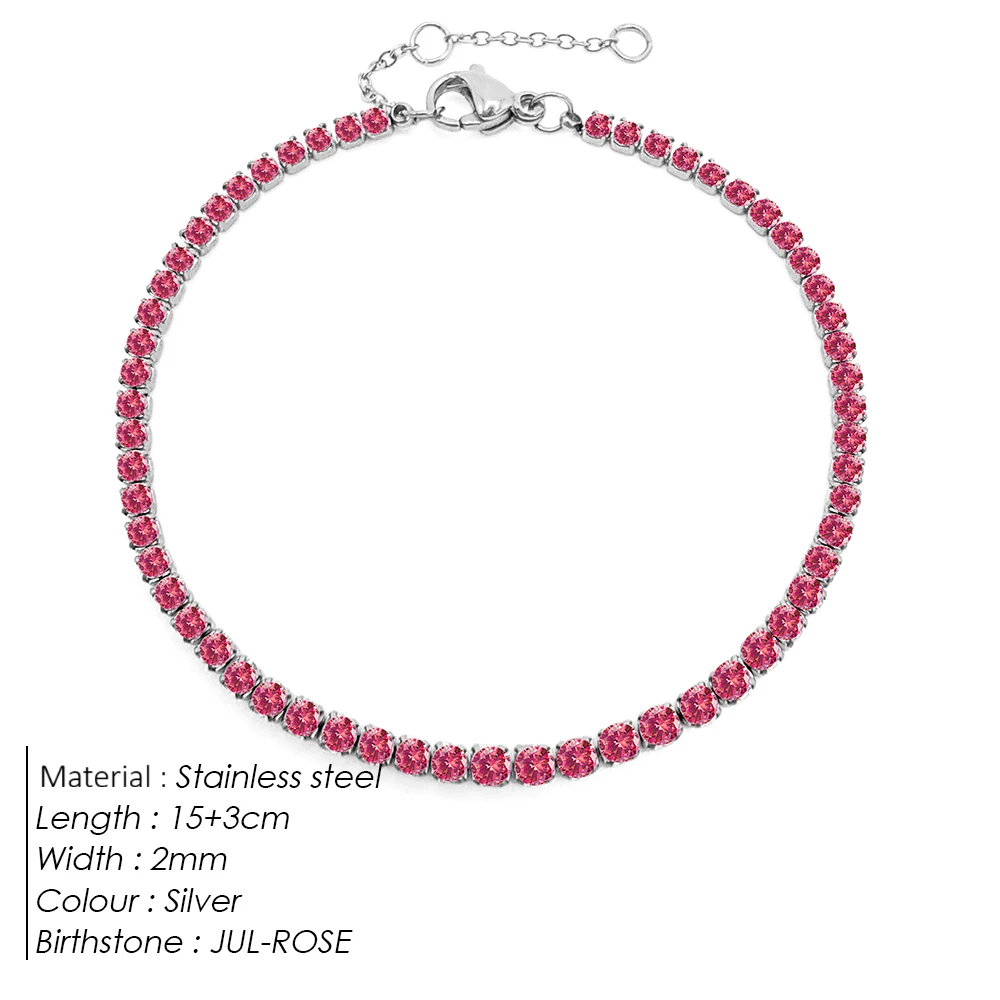 Sparkling Gemstone Bracelet