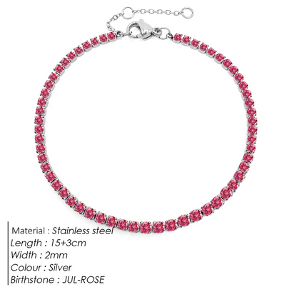 Sparkling Gemstone Bracelet