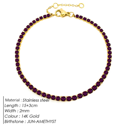 Sparkling Gemstone Bracelet