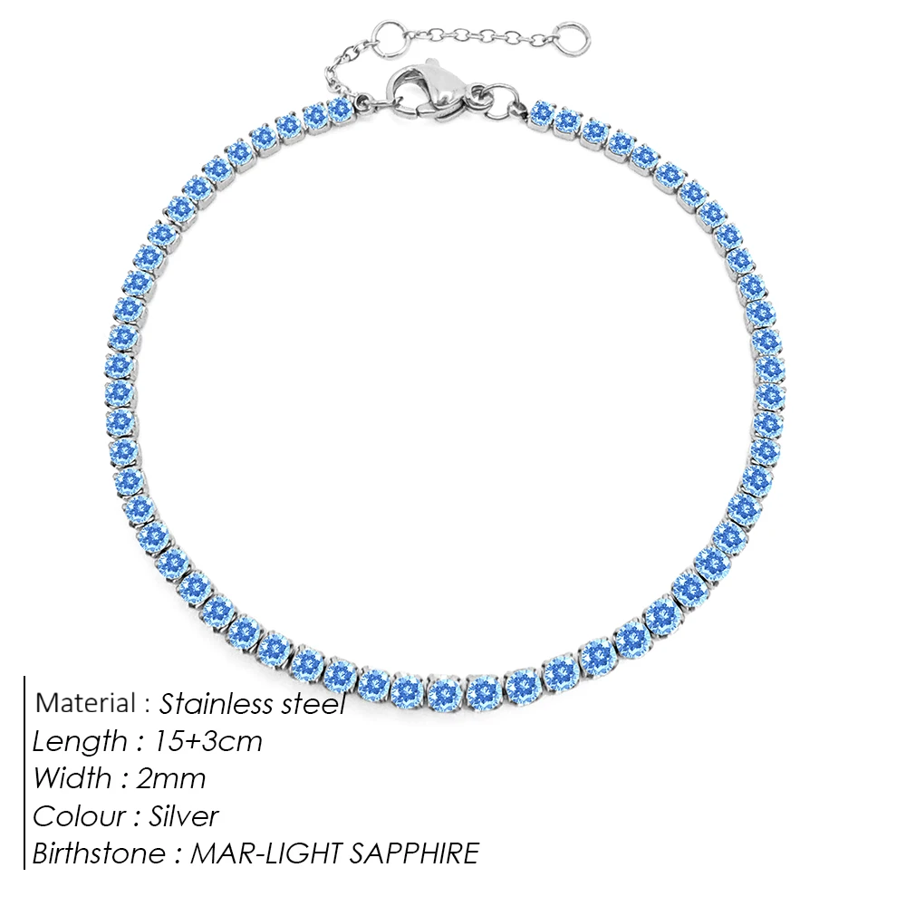 Sparkling Gemstone Bracelet