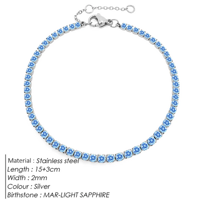 Sparkling Gemstone Bracelet