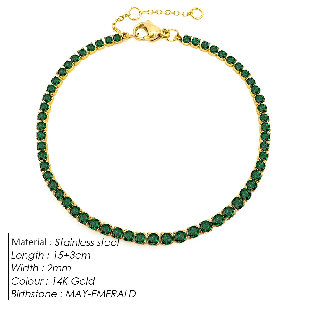 Sparkling Gemstone Bracelet