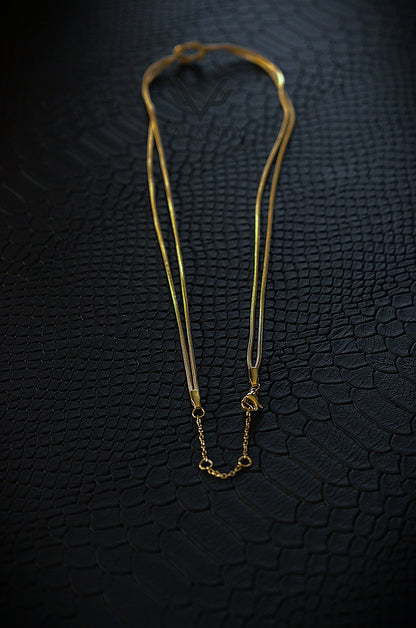Minimalist Knotted Rope Necklace