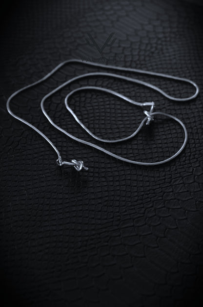 Minimalist Y Shape Rope Necklace