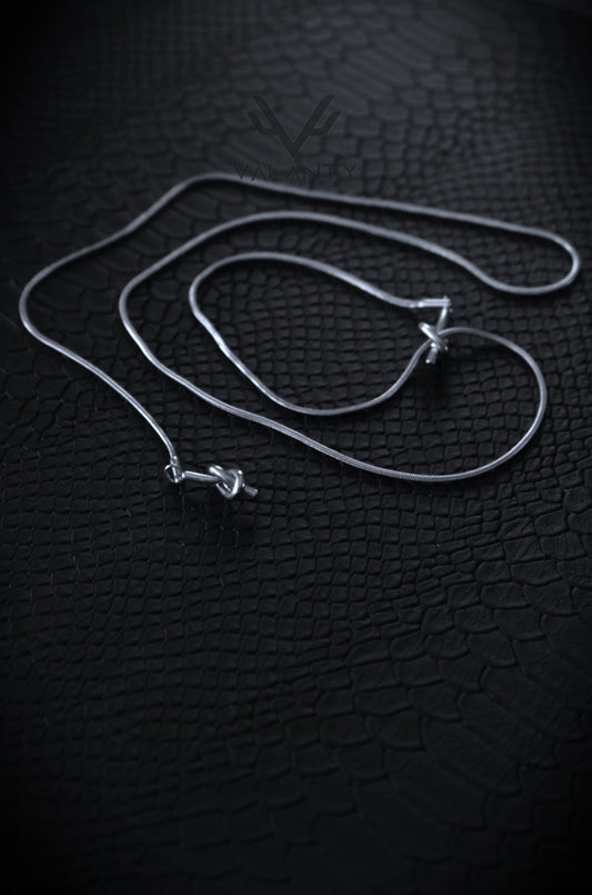Minimalist Y Shape Rope Necklace