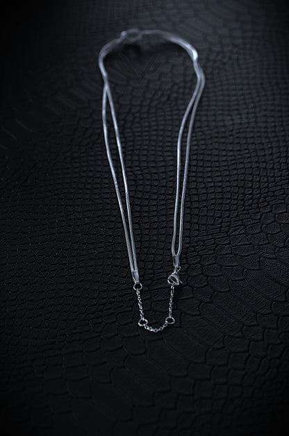 Minimalist Knotted Rope Necklace