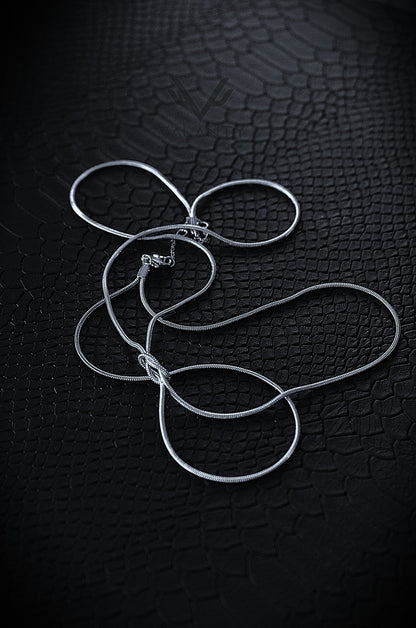 Minimalist Knotted Rope Necklace