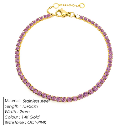 Sparkling Gemstone Bracelet