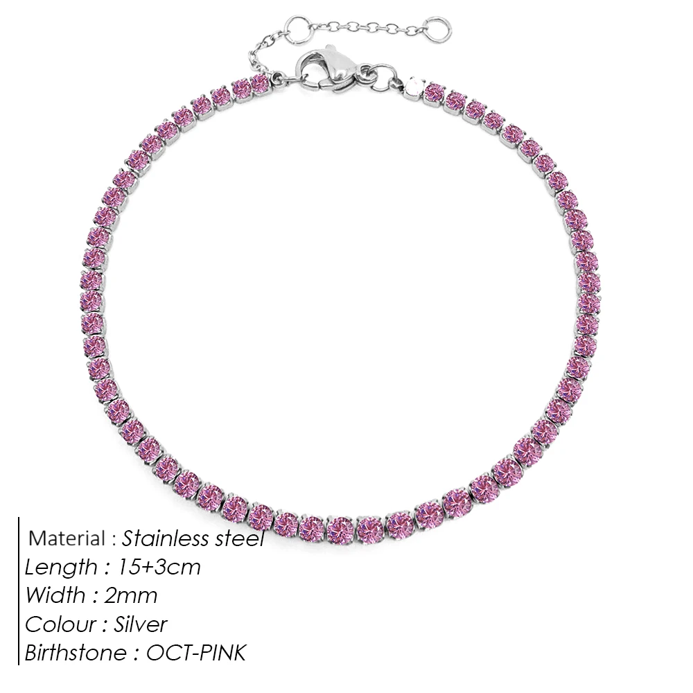 Sparkling Gemstone Bracelet