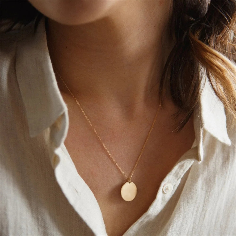 Luna Circle Necklace