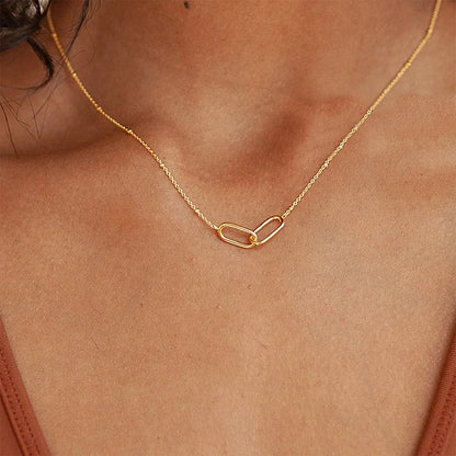 Fine Link Necklace