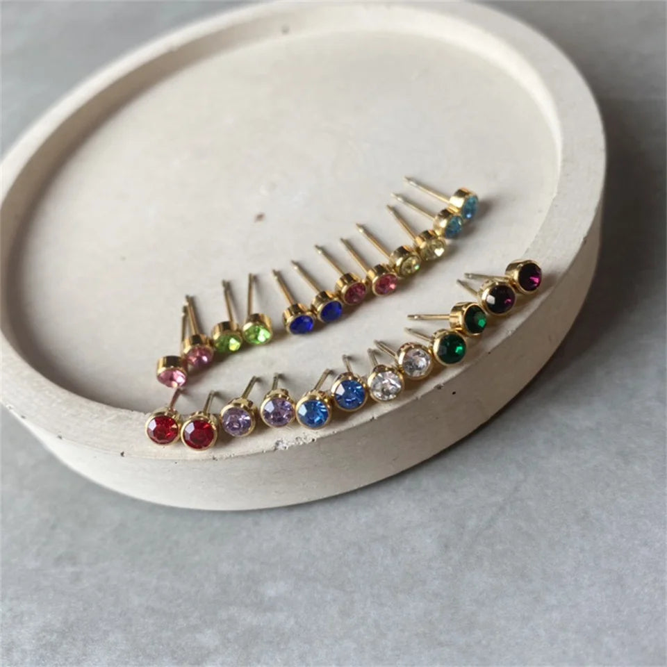 Signature Gemstone Earring Collection