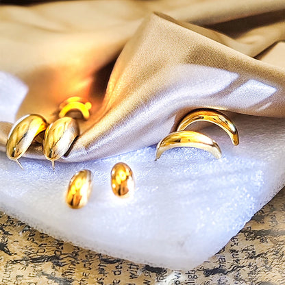 "Raindrop" Glossy Earrings