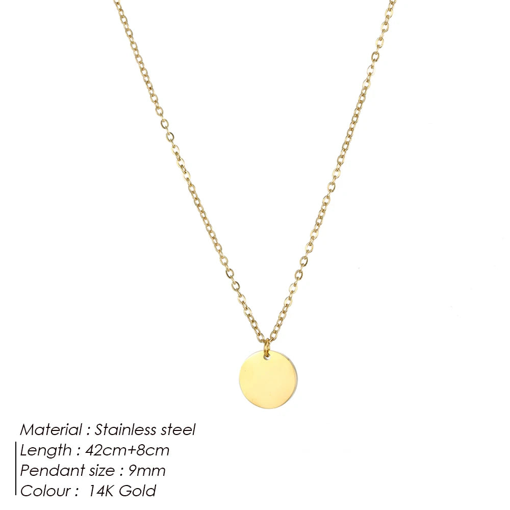 Luna Circle Necklace