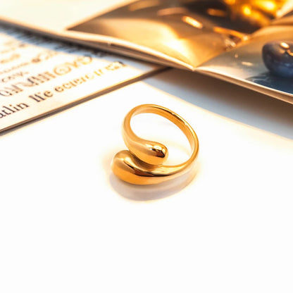 "Raindrop" Glossy Ring