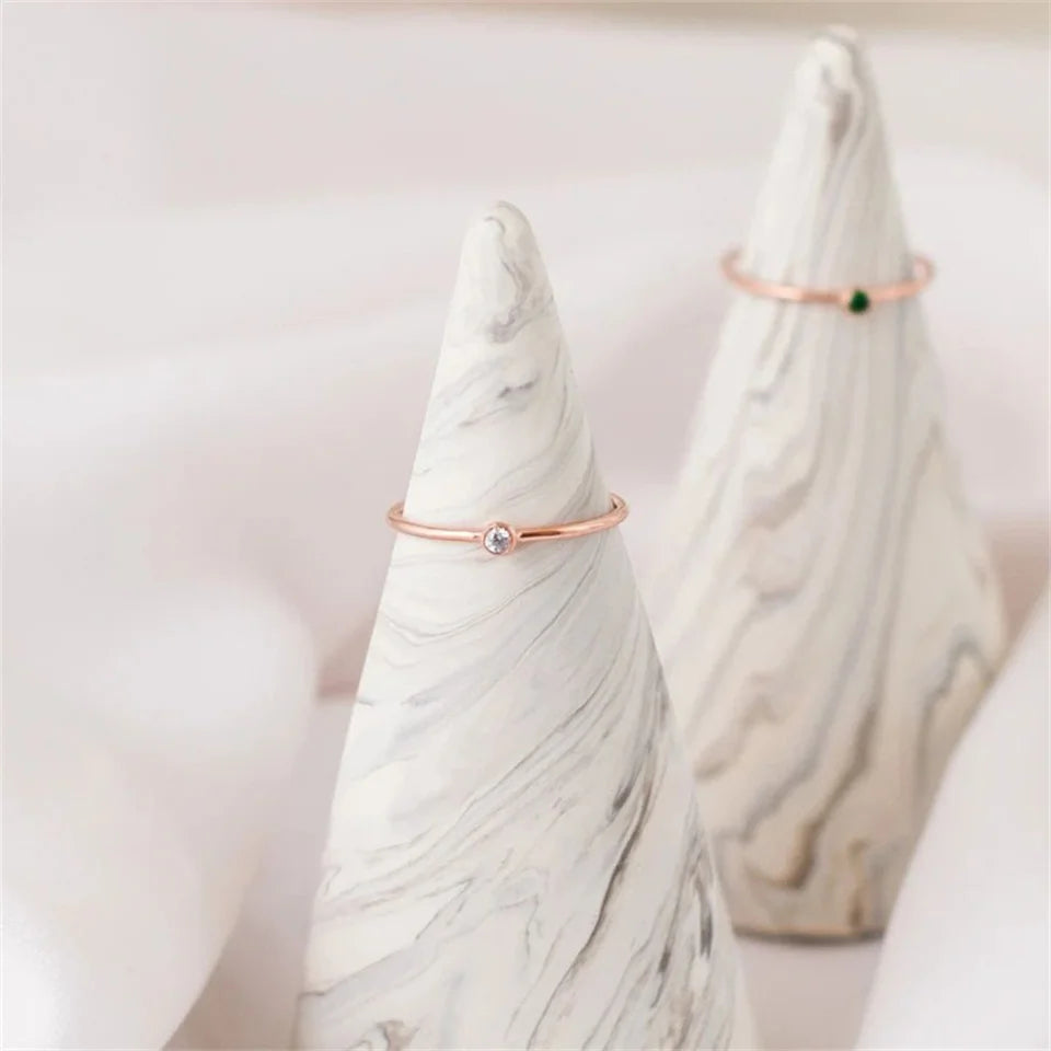 Signature Single Gemstone Ring