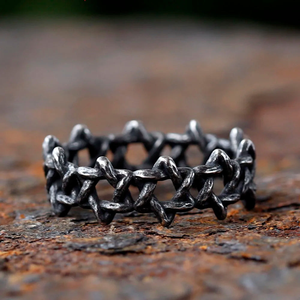 Minimalist Thorns Ring