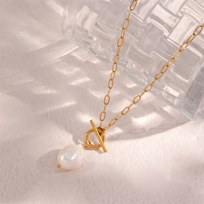 Irregular Pearl Necklace